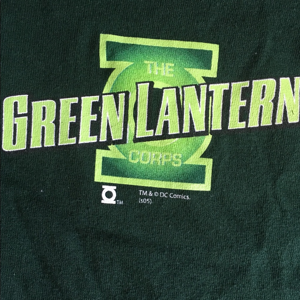 Vtg DC Green Lantern T shirt M Graphitti